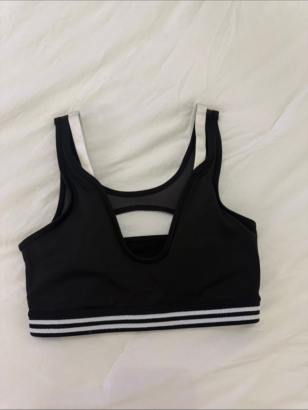 Lacoste sports bra with removable pads XS